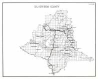 Silver Bow Bounty, Beaverhead National Forest, Deer Lodge, Maiden Rock, Quinn, Melrose, Penfield, Butte, Walkerville, Montana State Atlas 1950c